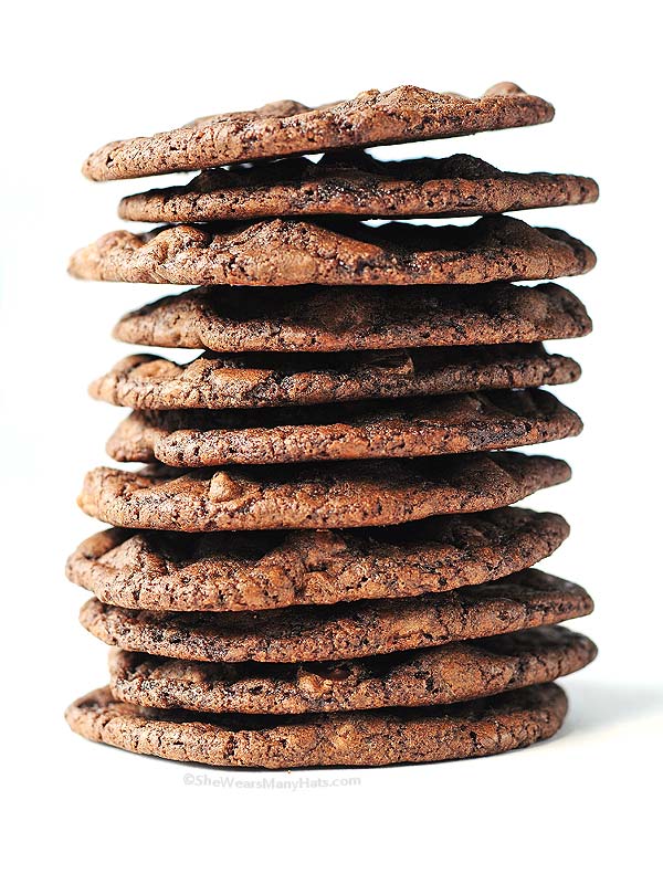 Double dark chocolate cookie recipe | 25+ Chocolate Lover Recipes