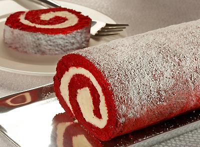 Red Velvet Cake Roll | 25+ Red Velvet Recipes