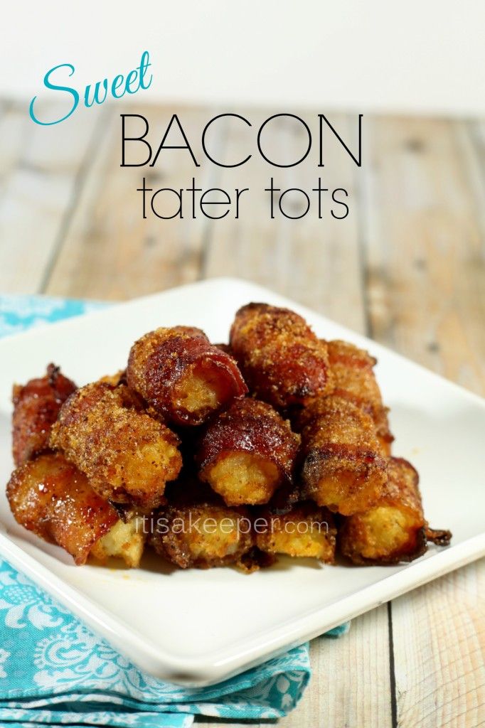 Sweet Bacon Tater Tots | 25+ Game Day Foods