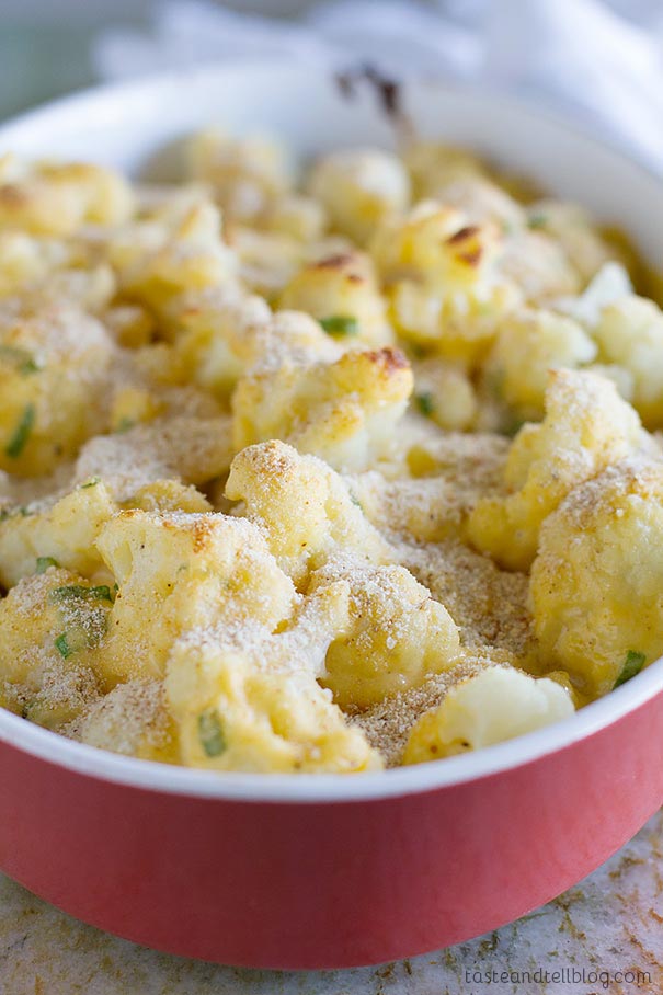 Cheddar Cauliflower Gratin | 25+ Delicious Vegetable Side Dishes