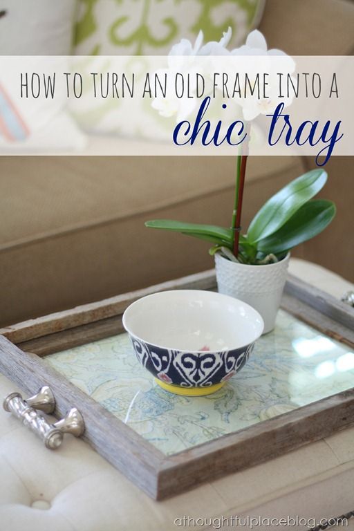 Chic Tray | 25+ Inexpensive DIY Birthday Gift Ideas for Women