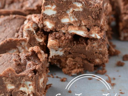 Easy Freezer Fudge | NoBiggie