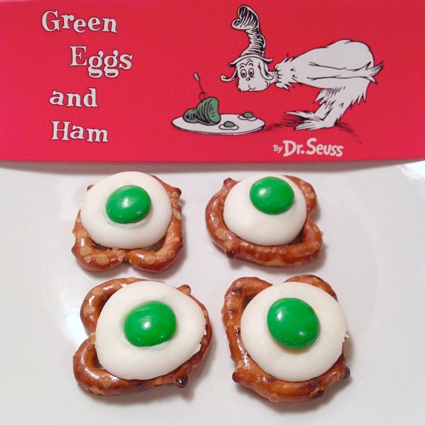 Green Eggs and Ham | 25+ Dr. Seuss Party Ideas