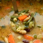 Homemade Minestrone soup
