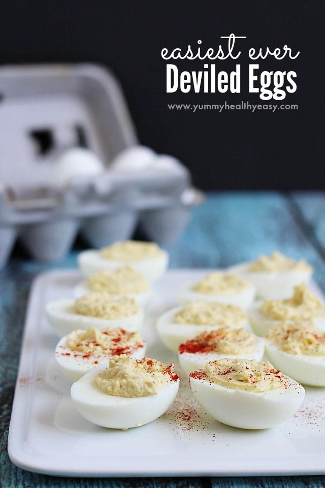 Easiest Ever Deviled Eggs | 25+ Deviled Egg Recipes