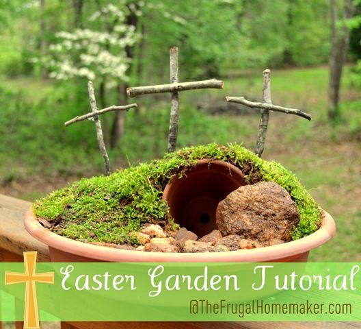 Easter Garden Tutorial | 25+ Easter and Spring Decorations