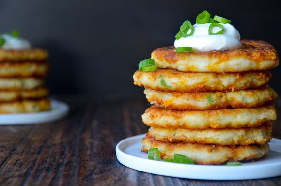 Cheesy Leftover Mashed Potato Pancakes | 25+ Food Hacks