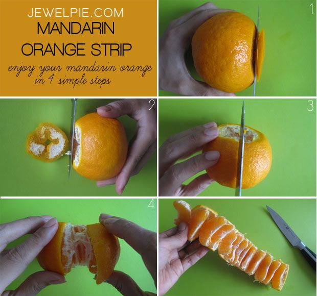 Mandarin Orange Peel | 25+ Food Hacks