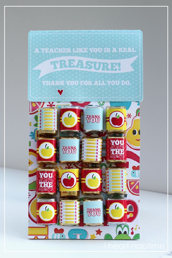 Teacher Like You Is a Real Treasure | 25+ MORE Teacher Appreciation Week ideas