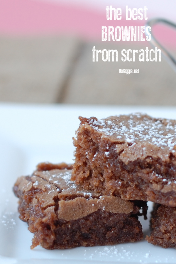 the best brownies from scratch