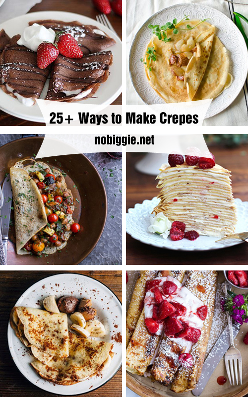 25+ Ways to Make Crepes | NoBiggie.net