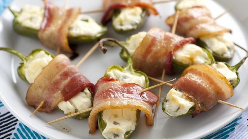 Bacon-Wrapped Jalapeno Poppers | 25+ Three Ingredient Recipes