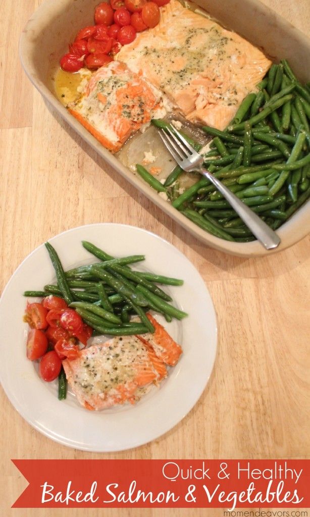 One Pot Baked Salmon and Vegetables | 25+ One Pot Meals