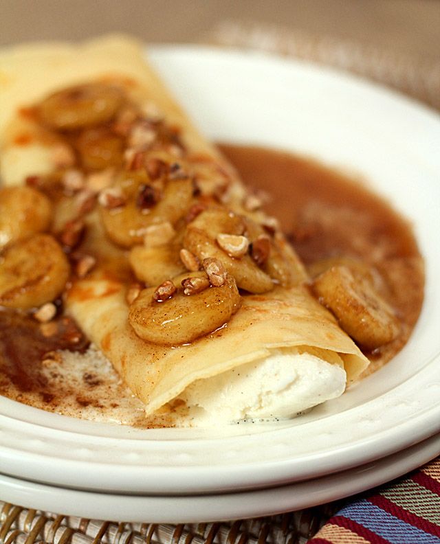 Bananas Fosters Crepes | 25+ Ways to Make Crepes