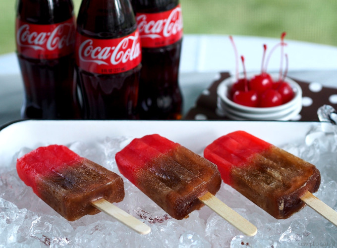 Cherry Coke Popsicles | 25+ Popsicle Recipes