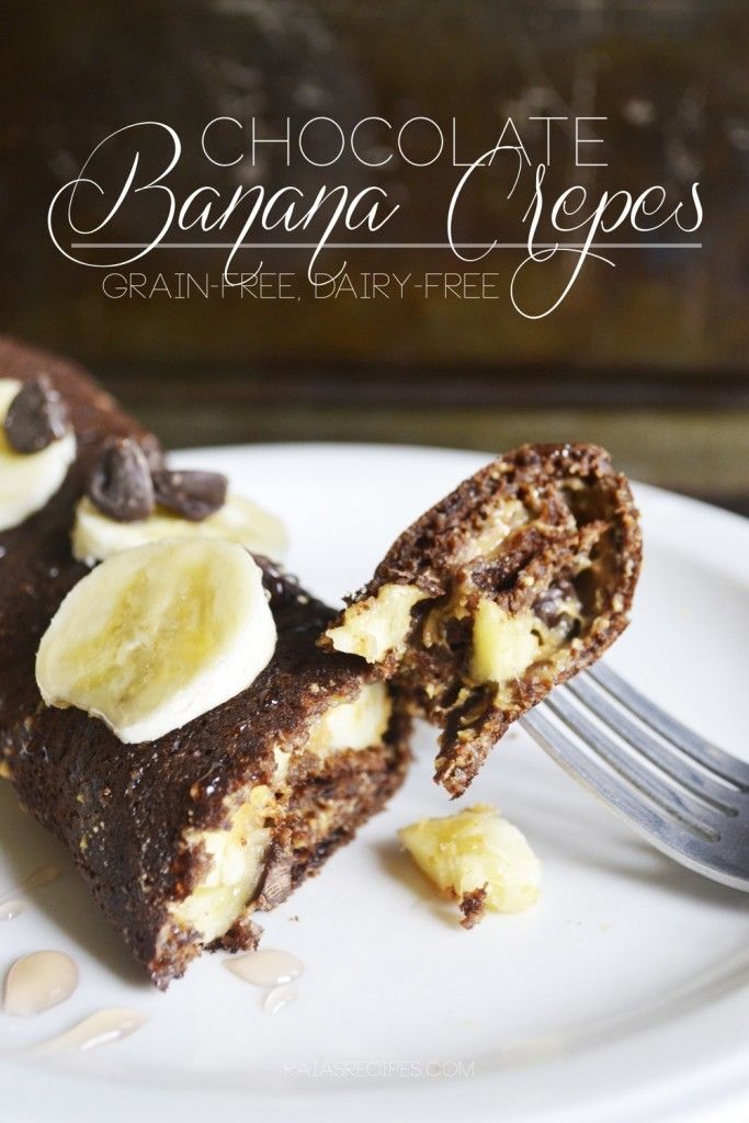 Chocolate Banana Crepes | 25+ Ways to Make Crepes