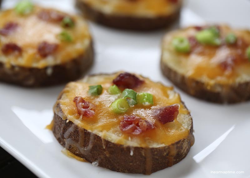 Easy potato skins recipe | 25+ Cheesy Appetizers and Dips