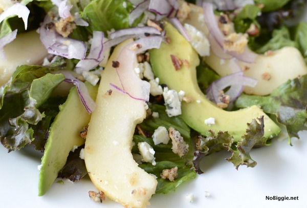 Pear salad with avocados + | NoBiggie.net