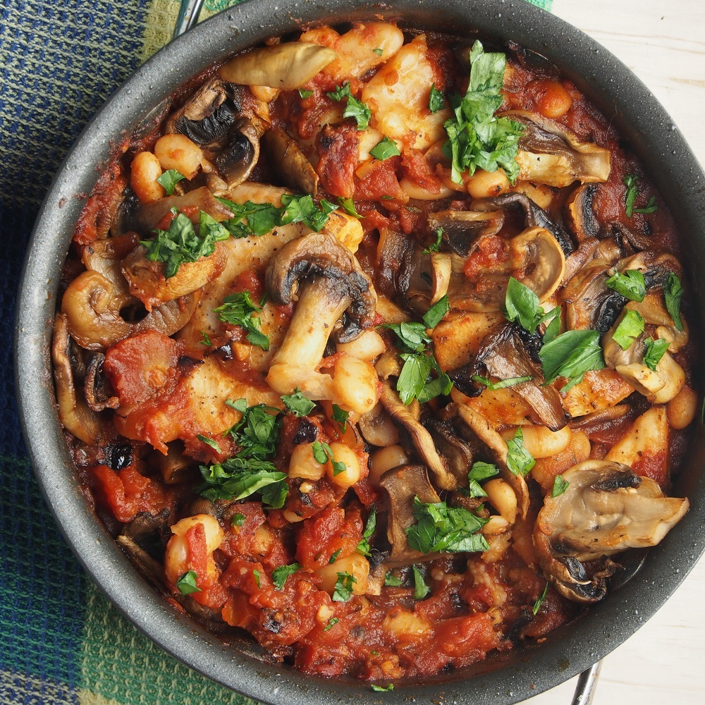 One Dish Tuscan Chicken Skillet | 25+ One Pot Meals