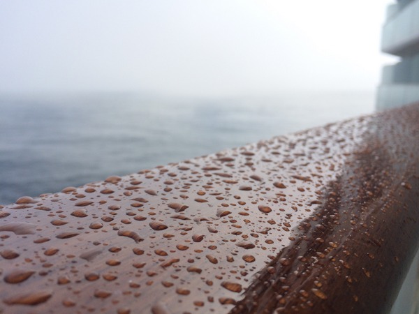 foggy day at sea