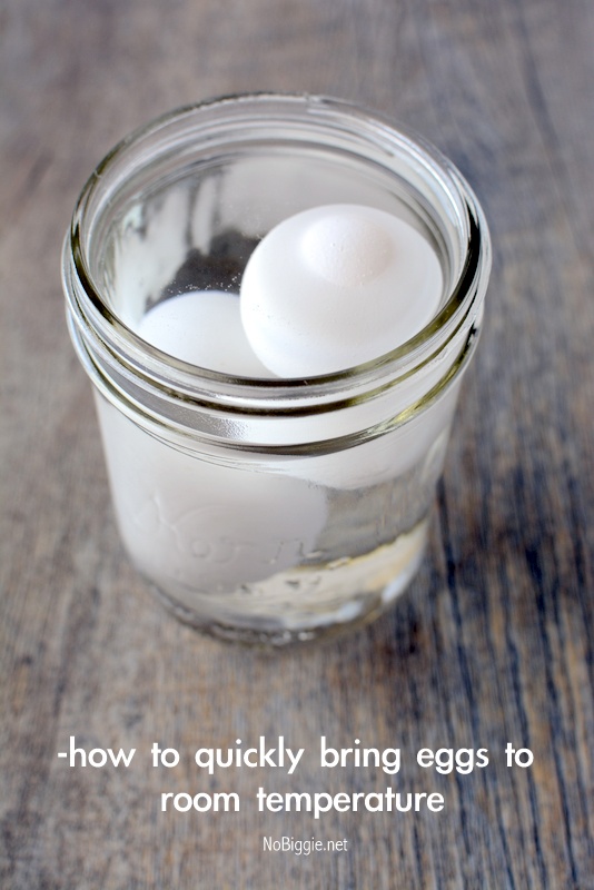 how to quickly bring eggs to room temperature | NoBiggie.net