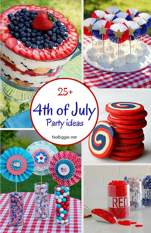 25+ 4th of July Party Ideas | NoBiggie.net