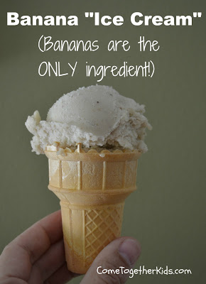 Banana Ice Cream | 25+ ways to use over-ripe bananas