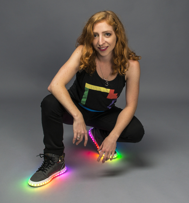 LED Neon Light Up Sneakers | 25+ Neon DIY Projects