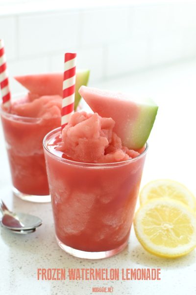frozen watermelon lemonade