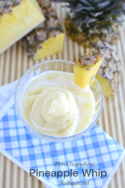 3 ingredient dole whip-float | 25+ Hawaiian Party Foods