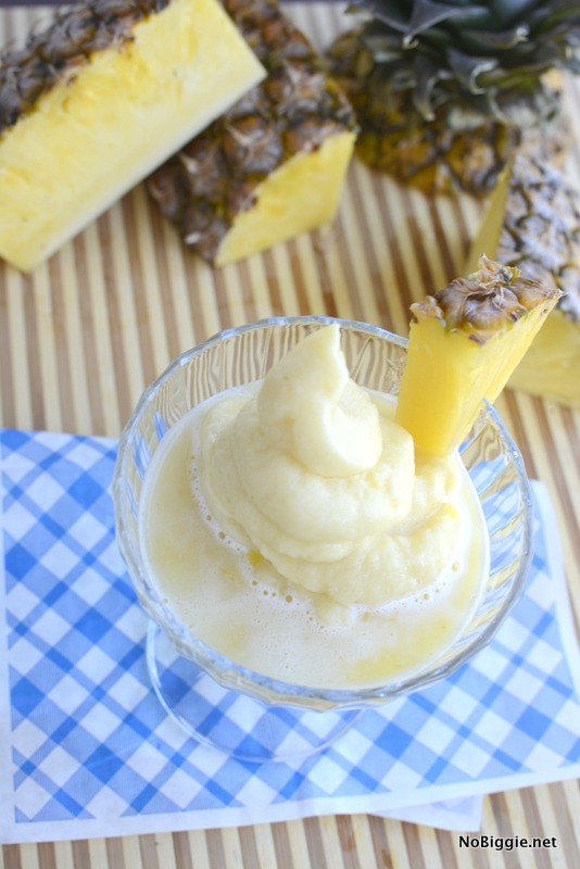 3 ingredient pineapple whip | NoBiggie.net