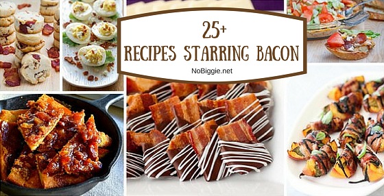 25+ recipes starring bacon | NoBiggie.net