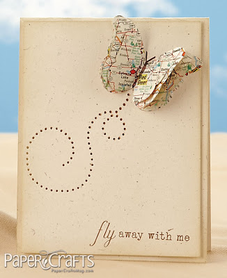 Fly Away Card | 25+ map and globe projects