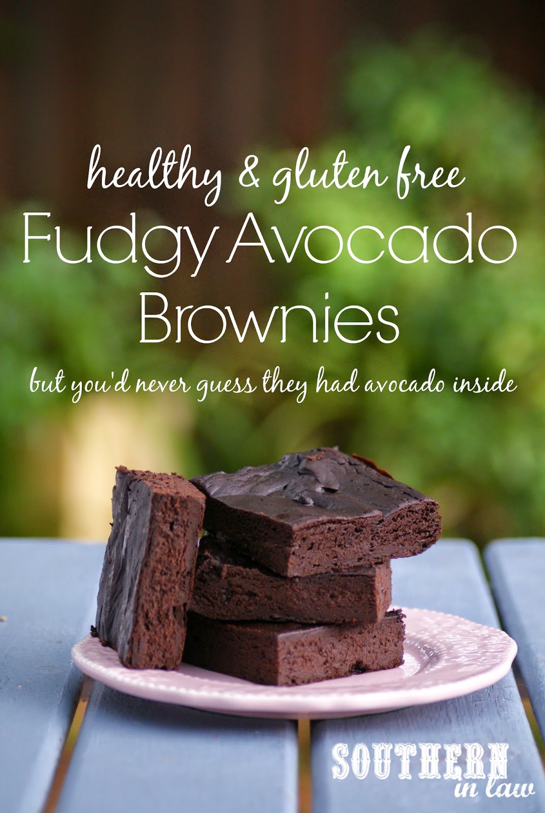 Fudgy Avocado Brownies | 25+ Avocado Recipes