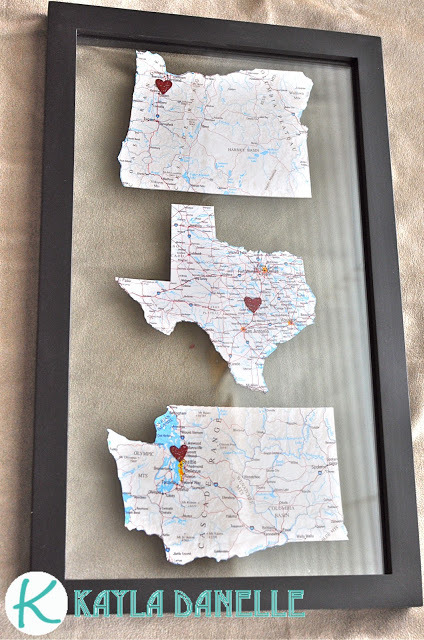 Pinterest challenge map art | 25+ map and globe projects