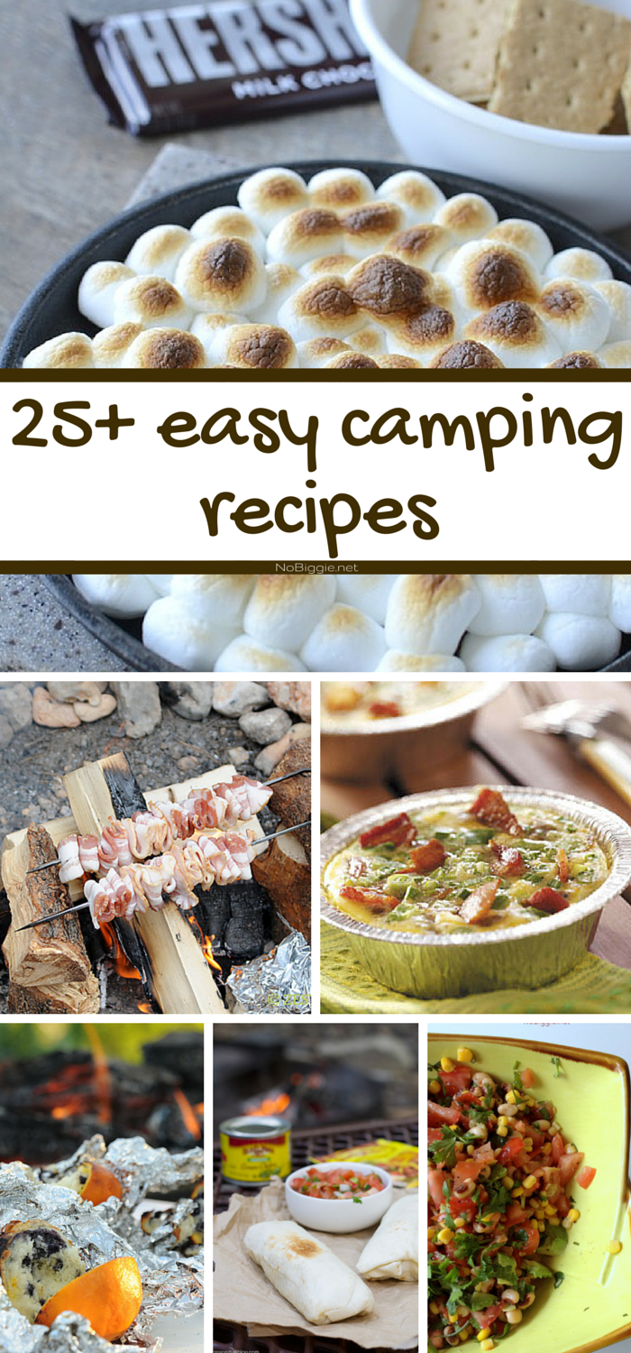 25+ easy camping recipes | NoBiggie.net
