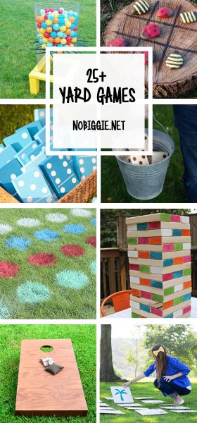 25+ DIY Yard Games | NoBiggie.net