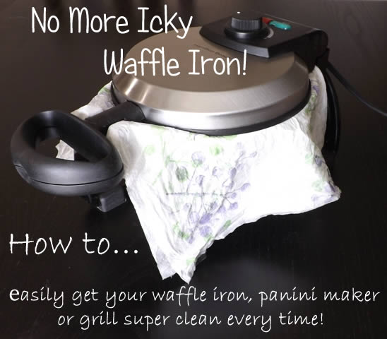 Clean Your Waffle Iron | 25+ Cleaning Hacks