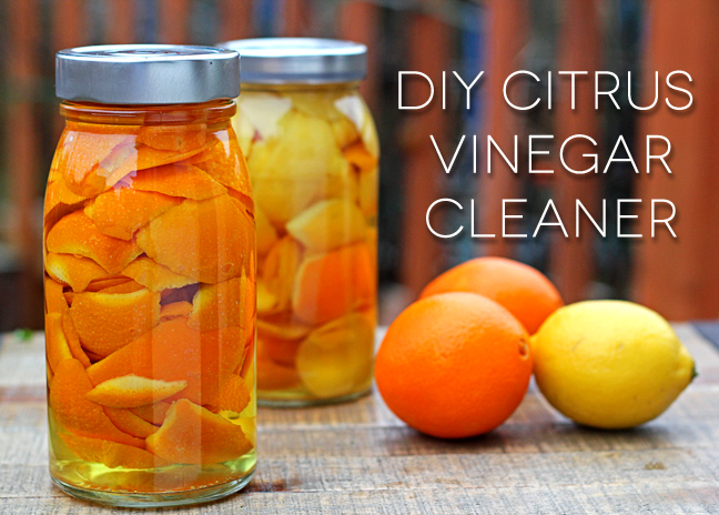 DIY Citrus Vinegar Cleaner | 25+ Cleaning Hacks