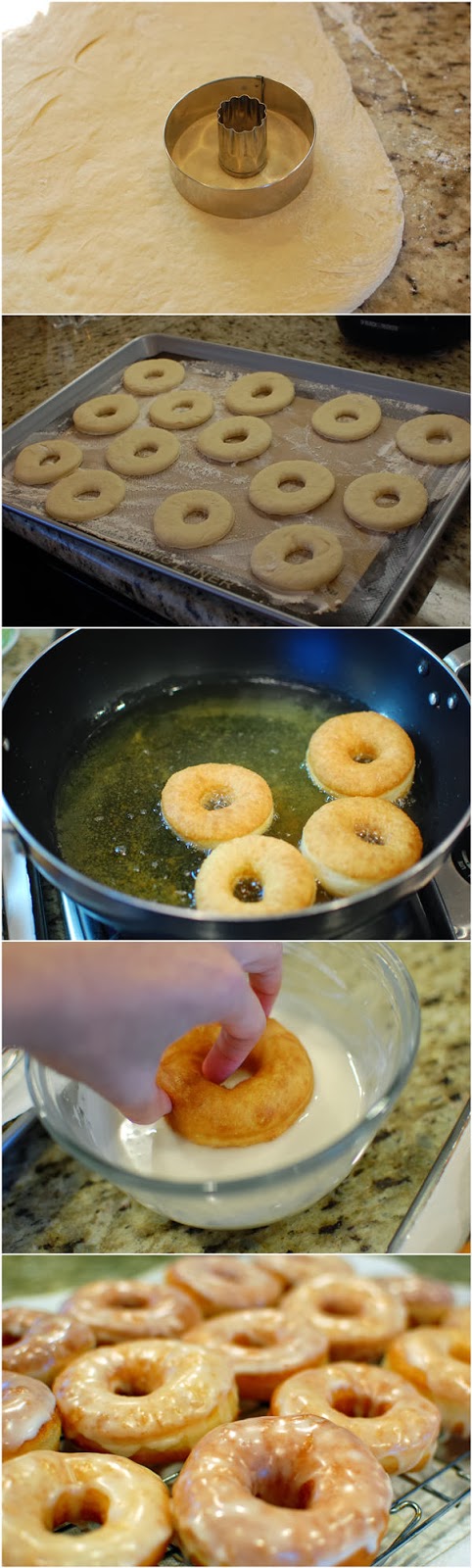 Homemade Glazed Krispy Kreme Donuts | 25+ CopyCat Restaurant Recipes