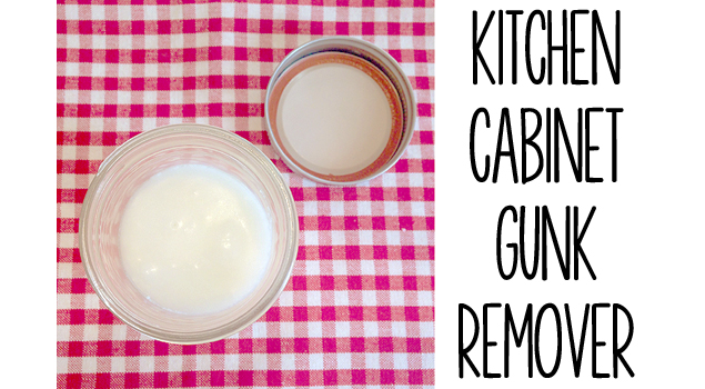 Kitchen Cabinet Gunk Remover | 25+ Cleaning Hacks