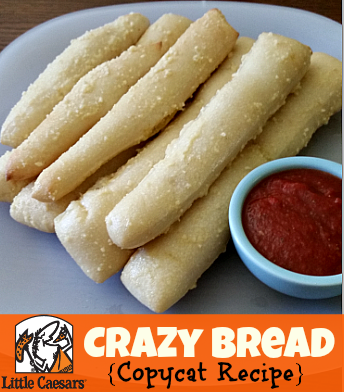 Little Caesars Crazy Bread Copycat Recipe | 25+ CopyCat Restaurant Recipes