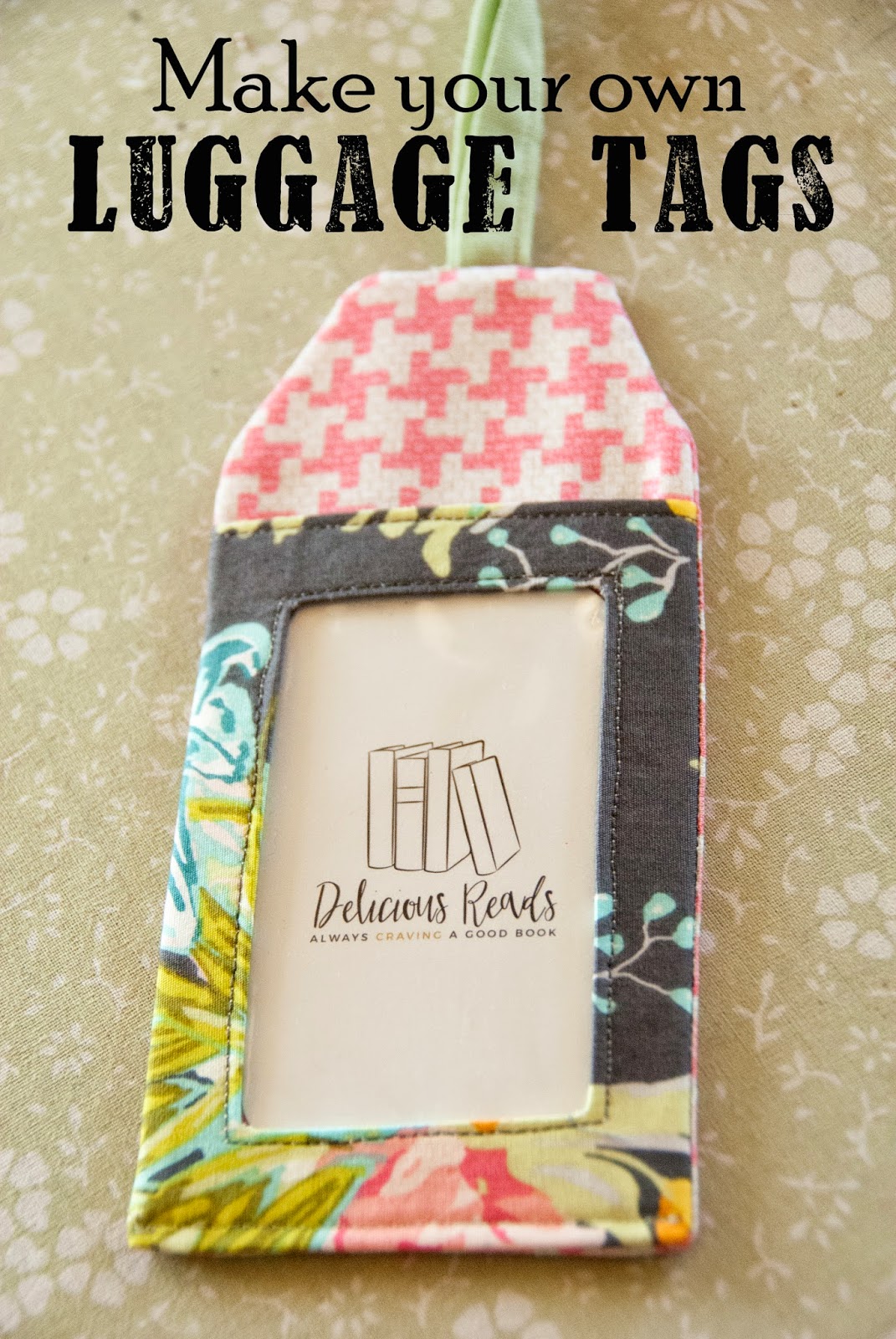 Luggage Tags | 25+ easy sewing projects