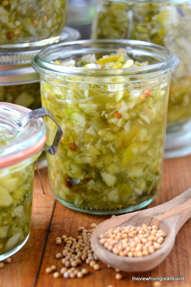 Old Fashioned Relish with a Kick | 25+ Canning Recipes