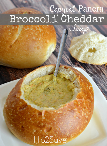 Panera Broccoli Cheddar Soup Copycat Recipe | 25+ CopyCat Restaurant Recipes