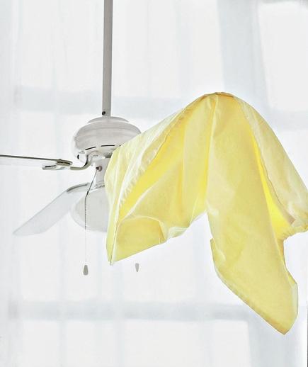 Pillowcase Ceiling Fan Cleaner | 25+ Cleaning Hacks