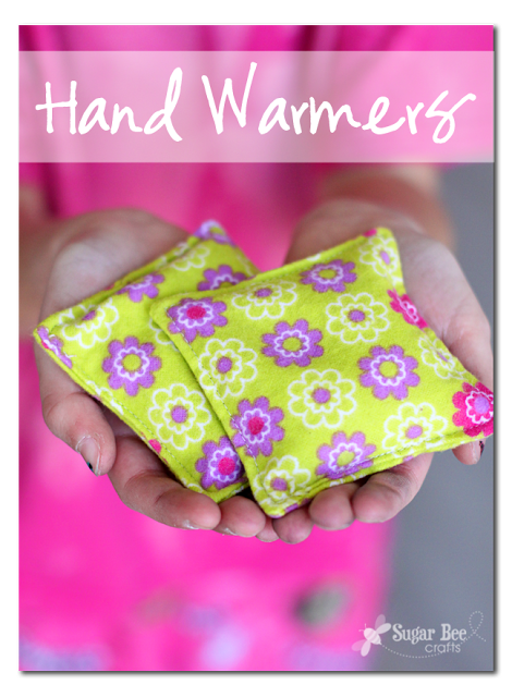 hand warmers | 25+ easy sewing projects