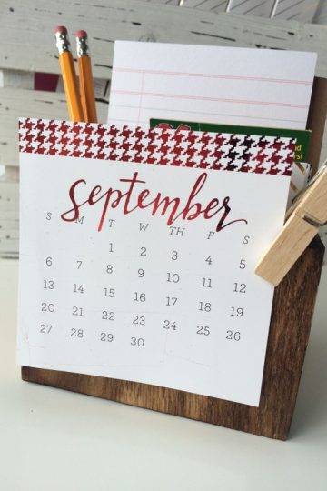 desktop month at a glance calendar cards | NoBiggie.net