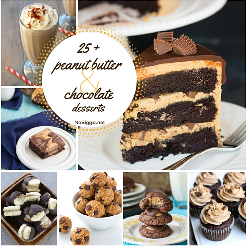 25+ peanut butter and chocolate desserts | NoBiggie.net