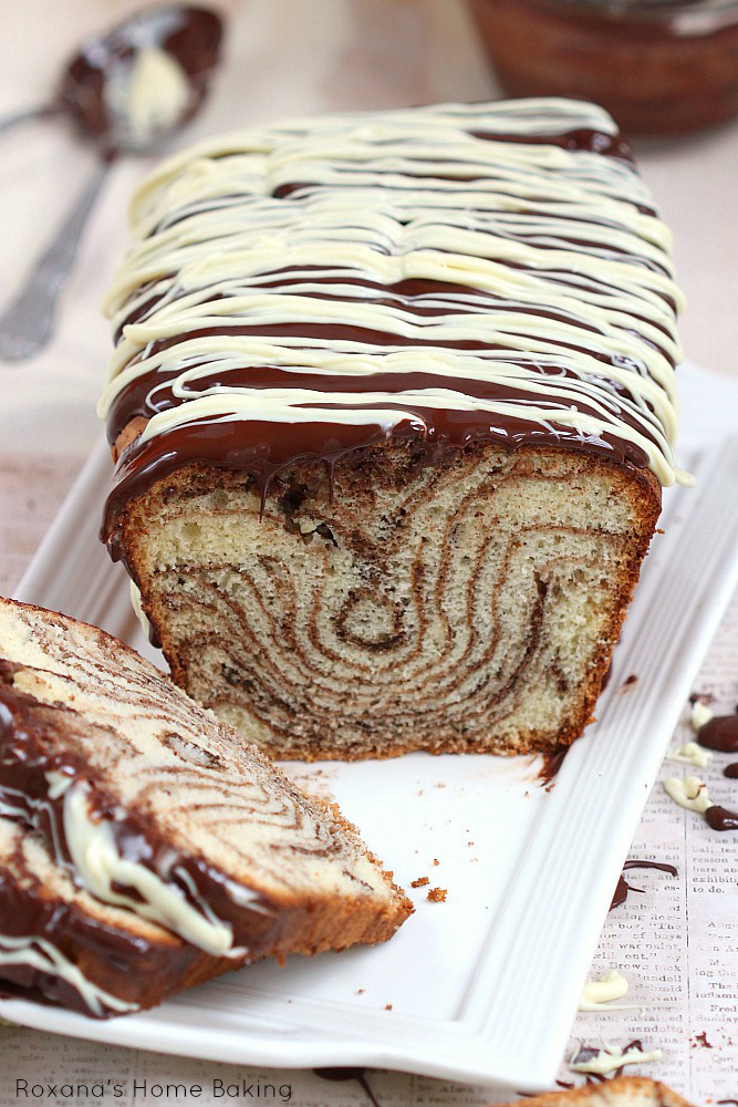 Chocolate and Vanilla Marble Loaf Cake | 25+ Quick Bread Recipes (No Yeast Required)
